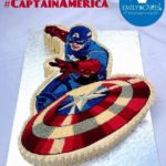 Superb Captain America Cake