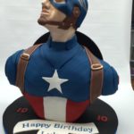 Terrific Captain America Cake