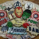 Fabulous Avengers 13th Birthday Cookies