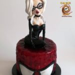 Lovely Black Cat Cake