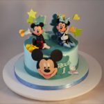 Splendid Mickey and Minnie 1st Birthday Cake