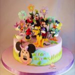 Superb Mickey and Friends 4th Birthday Cake