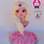 Splendid Queen Elsa Unicorn Cake