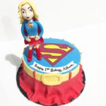 The Cutest Supergirl Cake