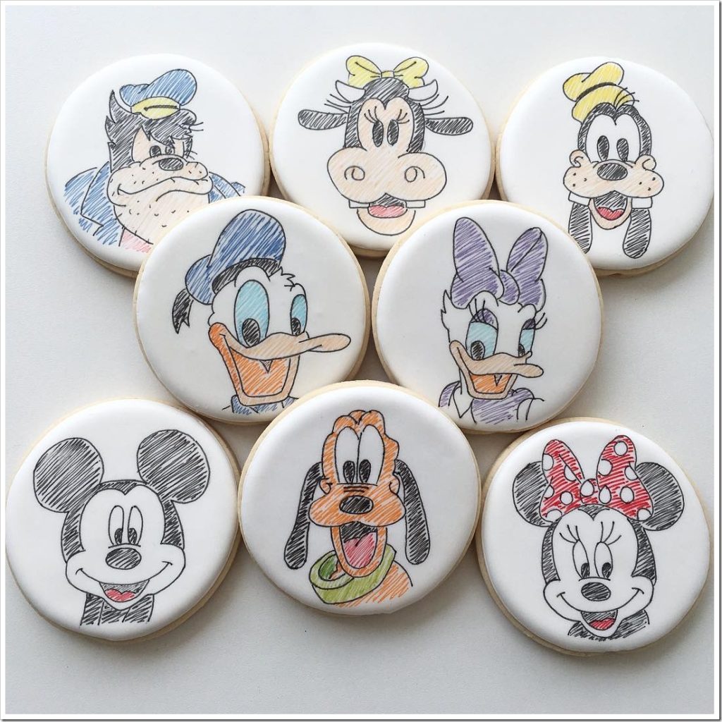 Mickey and Friends cookies