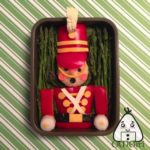 Adorable Christmas Toy Soldier Bento Box