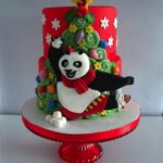 Splendid Kung Fu Panda Christmas Cake