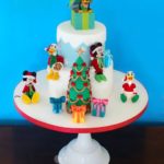 Splendid Mickey and Friends Christmas Cake