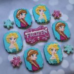 Cute Princess Anna and Queen Elsa Cookies