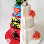 Terrific 2-sided Hulk Wedding Cake