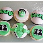 Cute 12th Birthday Hulk Cupcakes