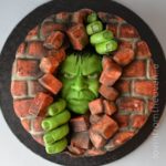 Smashing Hulk Cake