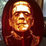 Awesome Frankenstein’s Monster Pumpkin Carving