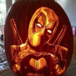 Terrific Deadpool Pumpkin Carving