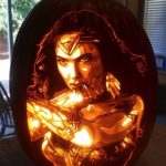 Awesome Wonder Woman Pumpkin Carving