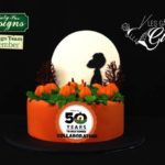 Superb Snoopy Halloween Cake