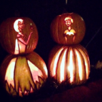 Marvelous Queen Elsa and Princess Anna Pumpkin Carvings