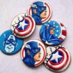 Awesome Captain America Cookies