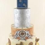 Fabulous Doctor Who Steampunk Wedding Cake
