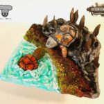 Awesome Steampunk Sea Turtle Cake