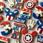 Wonderful Mickey Mouse Meets Captain America Cookies