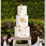 Gorgeous It’s A Small World Wedding Cake