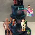 Awesome Guardians of the Galaxy Meets Star Wars Cake