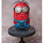 Wonderful Spider-Man Minion Cake