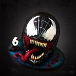 Awesome Venom 6th Birthday Cake