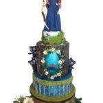 Marvelous Multi-tiered Disney Brave Birthday Cake