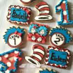 Superb  Thing 1 and Thing 2 Birthday Cookies