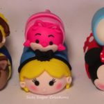 Superb Belle, Beast, Alice, Cheshire Cat, Donald, Minnie Mouse Tsum Tsum Cake Toppers