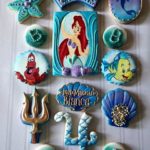 Splendid Little Mermaid 4th Birthday Cookies