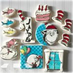 Marvelous Cat In The Hat 1st Birthday Cookies