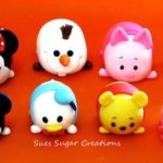 Splendid Disney Mickey, Minnie, Donald, Pooh, & Tigger Tsum Tsum Cake Toppers