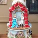 Fabulous Ornate Three Sided Cinderella Cake