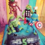 Fabulous Teenage Mutant Ninja Turtles Avengers Cake