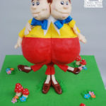 Marvelous Tweedledee & Tweedledum Cake