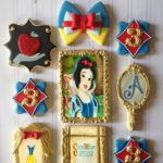 Elegant Snow White 3rd Birthday Cookies