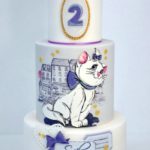 Marvelous Aristocats Marie 2nd Birthday Cake