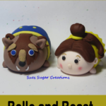 Terrific Belle and Beast Tsum Tsum Cake Toppers