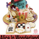 Marvelous Alice In Wonderland 30th Birthday Cake