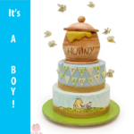 Cute Winnie The Pooh Baby Cake