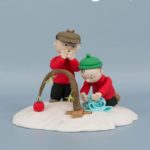 Superb Polar Express Christmas Cake