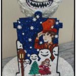 Splendid Doctor Who Snowmen Cake