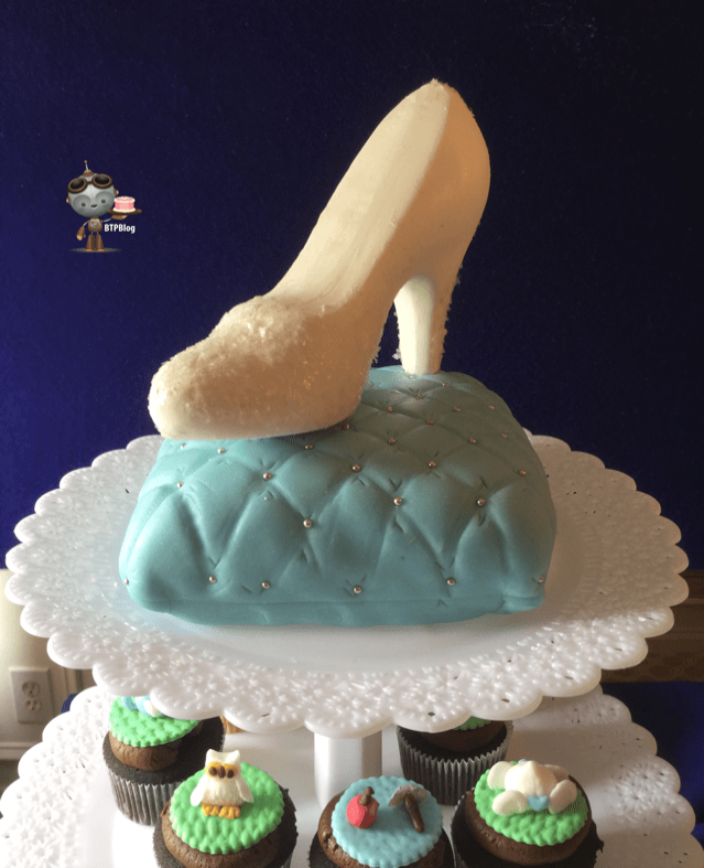 Cinderella Slipper Cake Topper