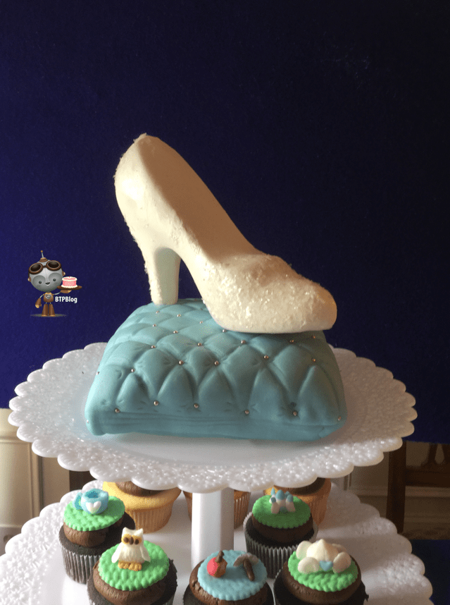 Cinderella Slipper Cake Topper