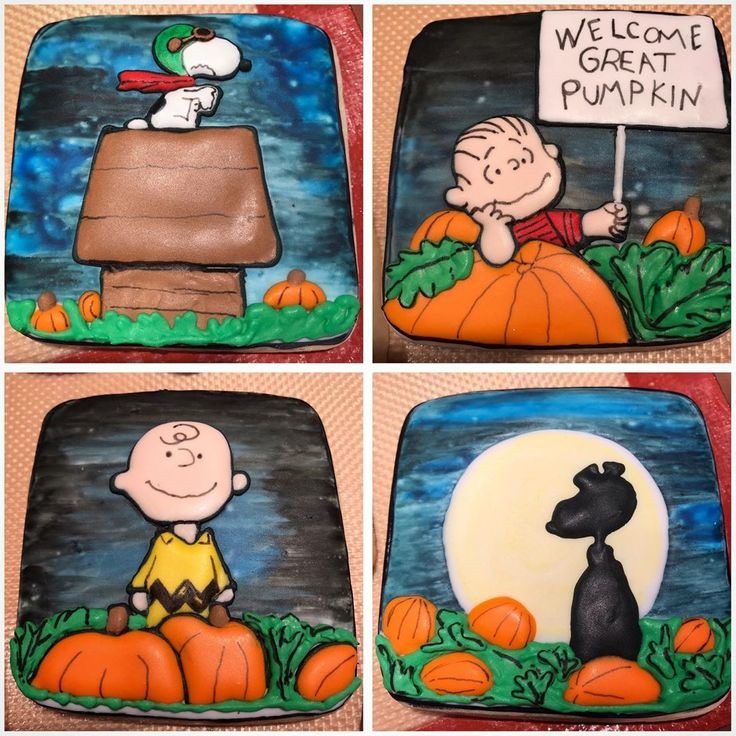 Charlie Brown Halloween Cookies