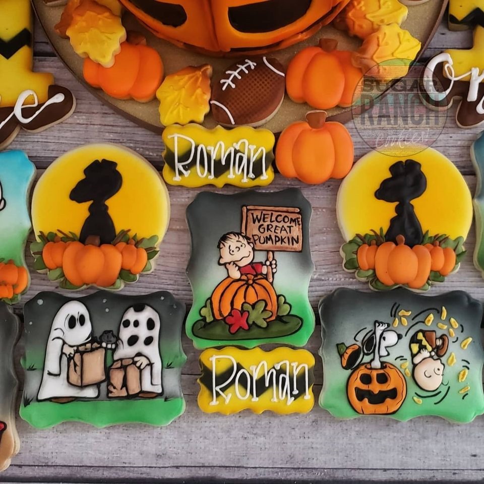 Charlie Brown Halloween Cookies