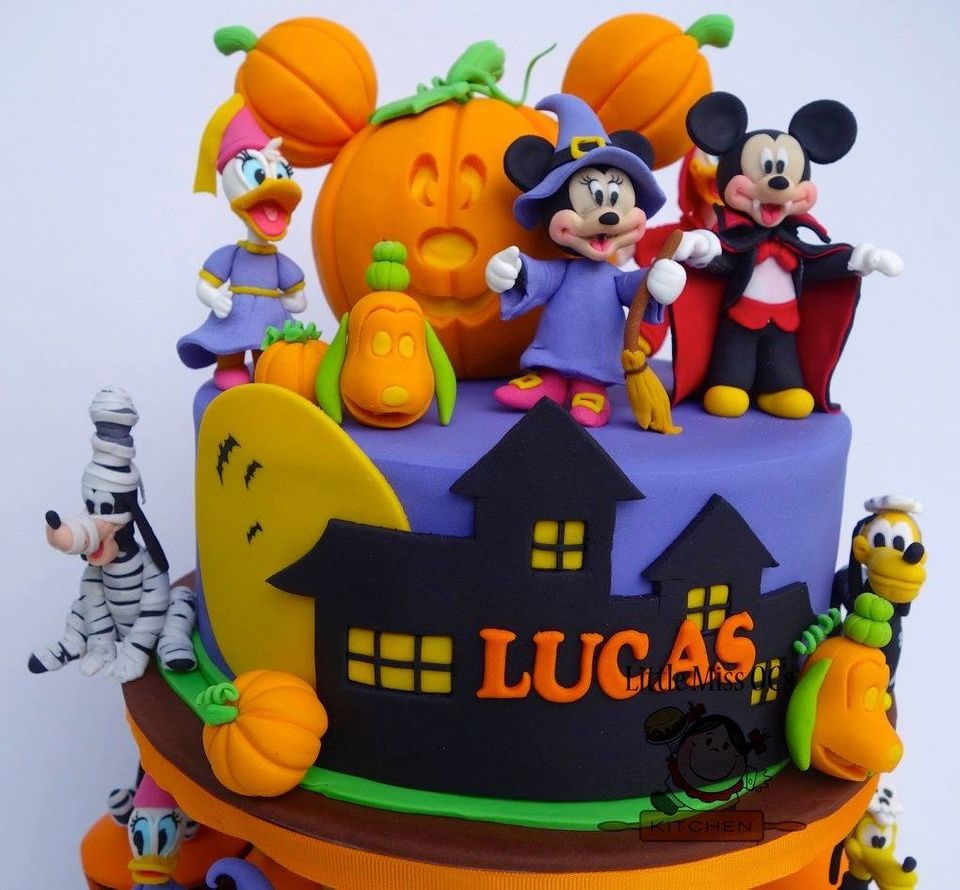 Disney Halloween Cake